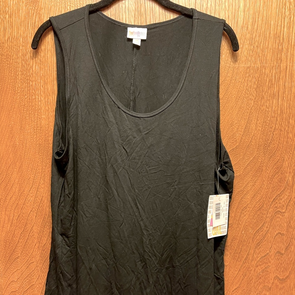 LuLaRoe - tank top - 3X - Black